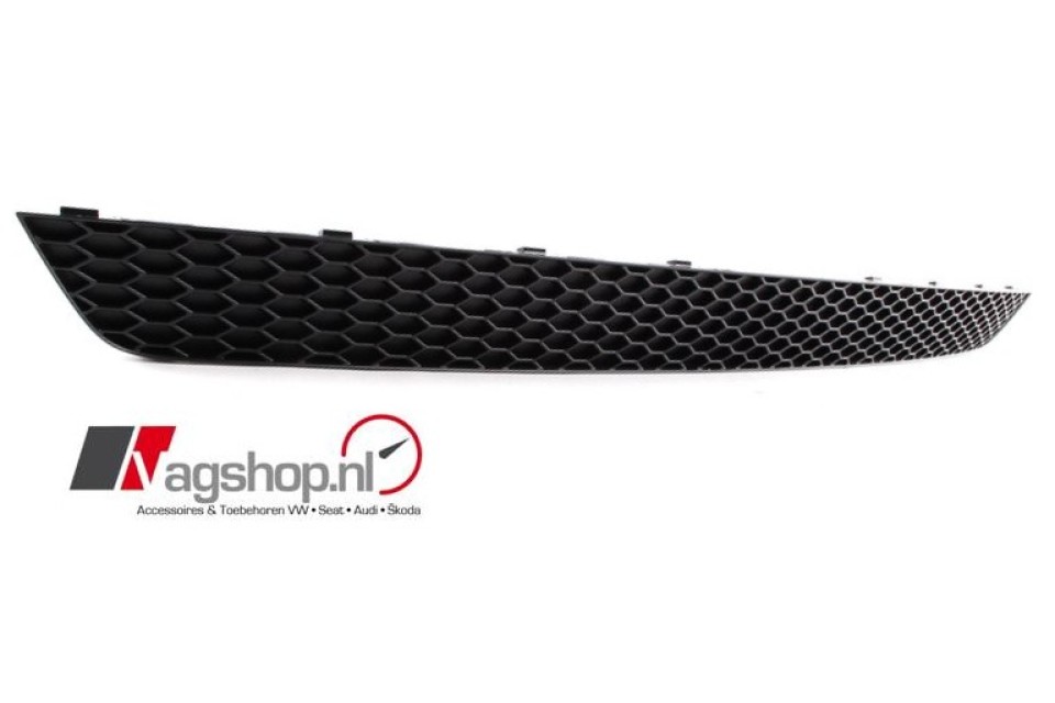 Audi A4 (B8) s-line grill voor diffuser in satijnzwart 
