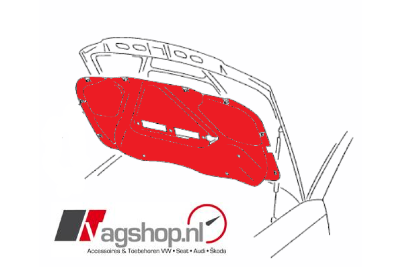 Seat Ibiza (6F) Demping voor motorkap 