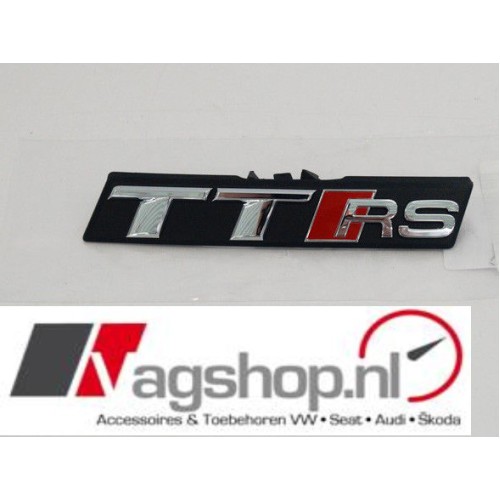 Audi TTRS (8S) TTRS Grill embleem - Black Edition 