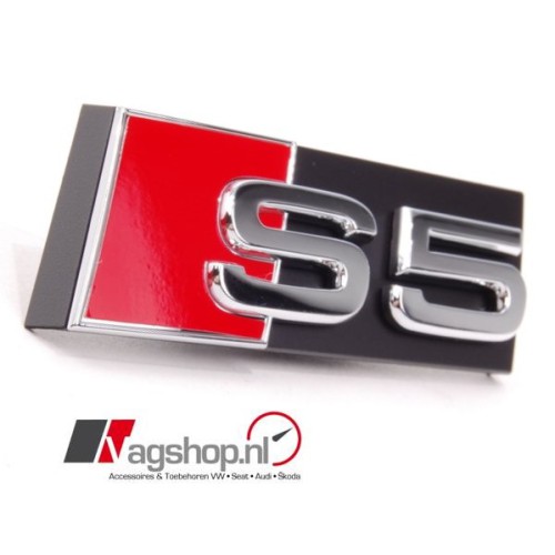 Audi S5 (8T) 'S5' Grill embleem 