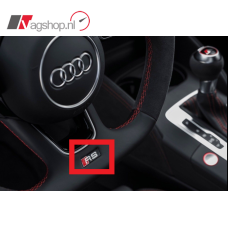 Audi RS stuur embleem 