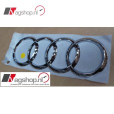 Audi A1/S1 (8X) Ringen logo achterkant - Chroom 