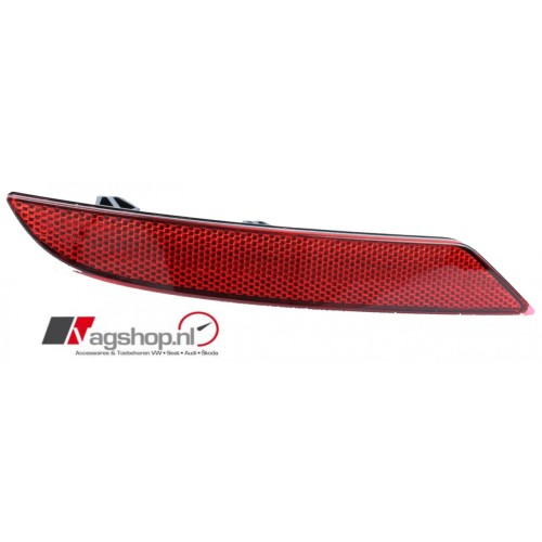 Audi A1 (8X) 2015 - 2018 Terugstraler/reflector achterbumper 