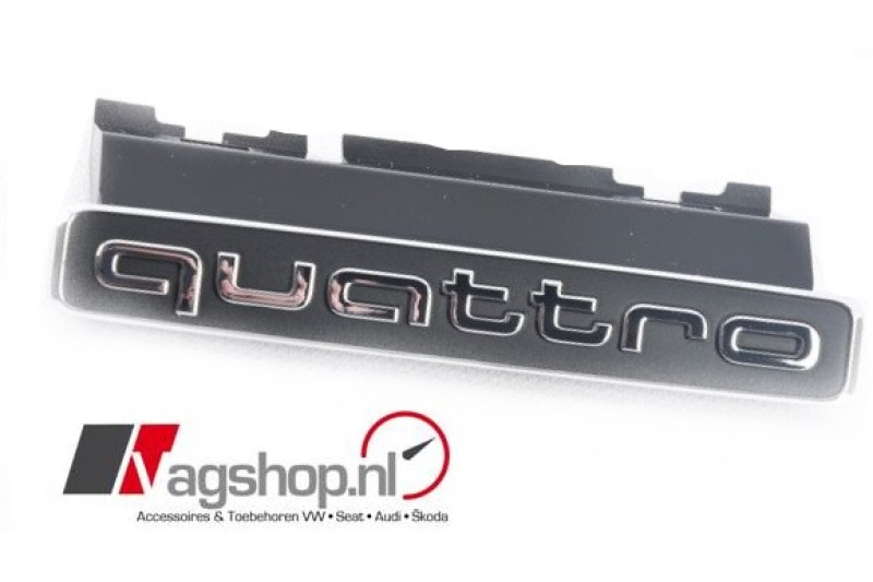Audi A4 (8W) Quattro grill embleem 