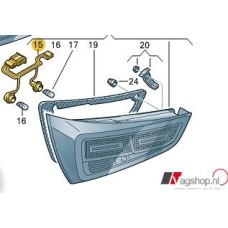 Audi A1 (8X) lampdragers met kabels en fittingen voor LED-achterlichten