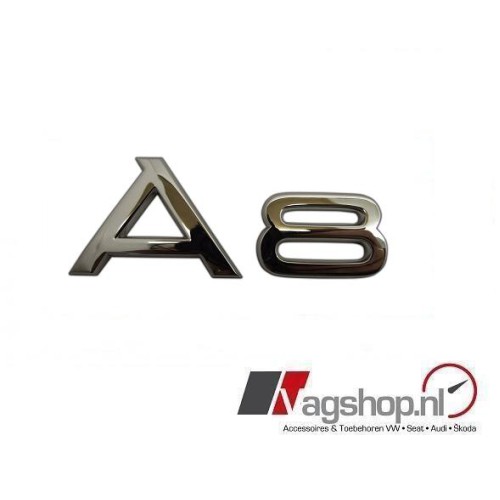 Audi A8 Logo achterzijde