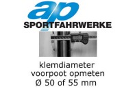 VW Golf 5 AP Schroefset - 50mm veerpoten- 