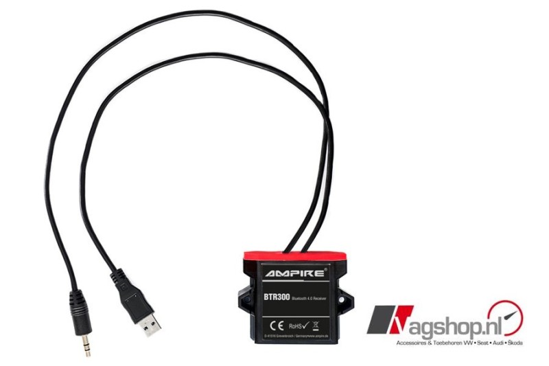 Ampire A2DP BTR300 Bluetooth ontvanger - Muziek streamen via bluetooth-