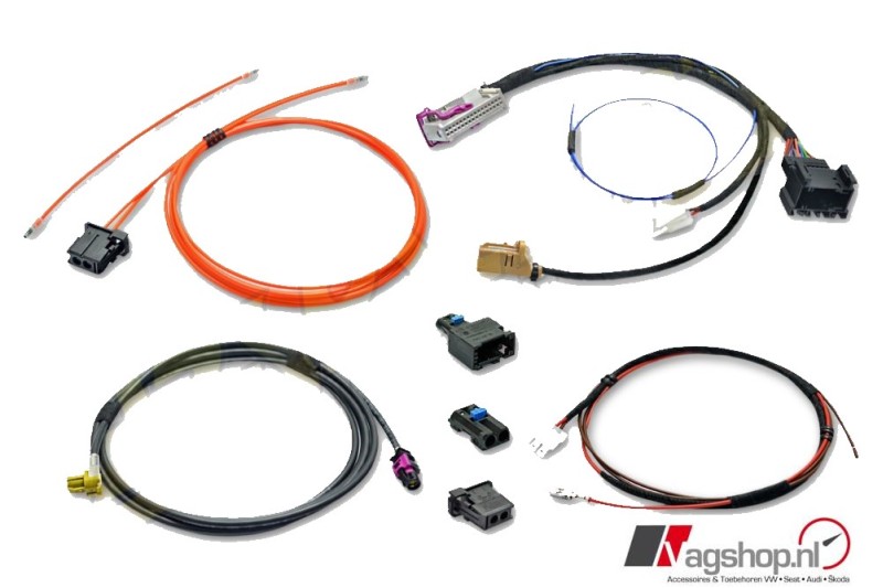 Audi A3 8V / Q2 GA adapterkabelset voor virtual cockpit
