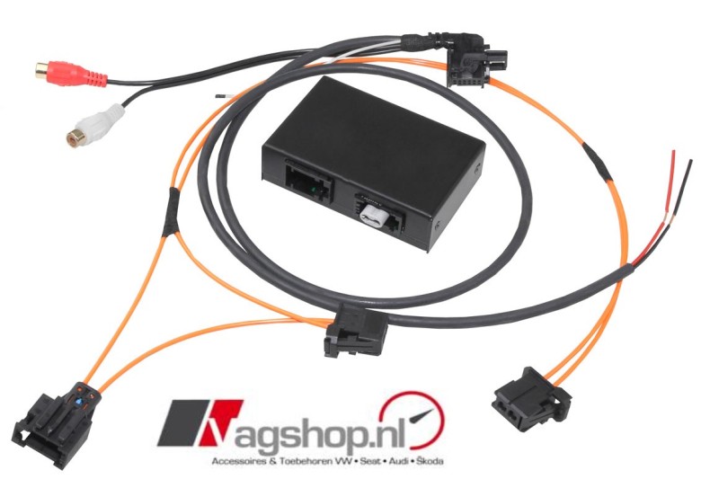 Audi MMI 3G AUX en A2DP Bluetooth ontvanger om muziek te streamen 