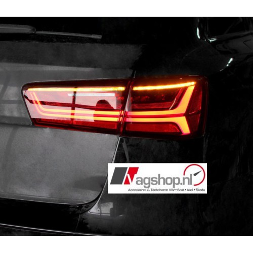 Audi A6 (4G) Avant LED achterlichtenset met Dynamisch knipperlicht 