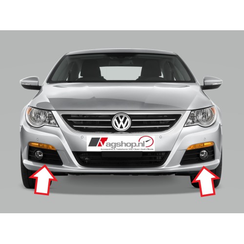 VW Passat CC Bumper-rooster/Luchtzeef voorbumper 