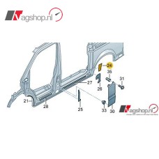 Beschermfolie achterscherm T5/GP/T6