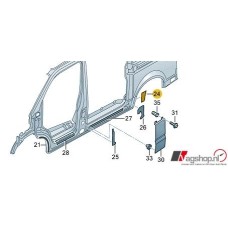 Beschermfolie achterscherm T5/GP/T6
