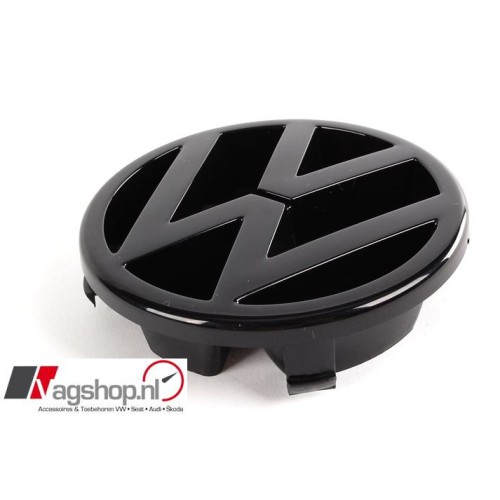 VW Golf 3/Vento grill embleem - Zwart -