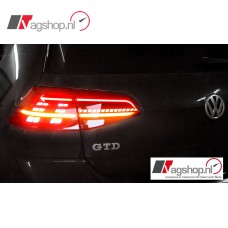 VW Golf 7 (5G) Dynamische LED achterlichten-set compleet