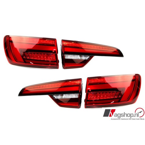 Audi A4 B9 Avant LED achterlicht-units met Dynamisch knipperlicht - Plug en Play -