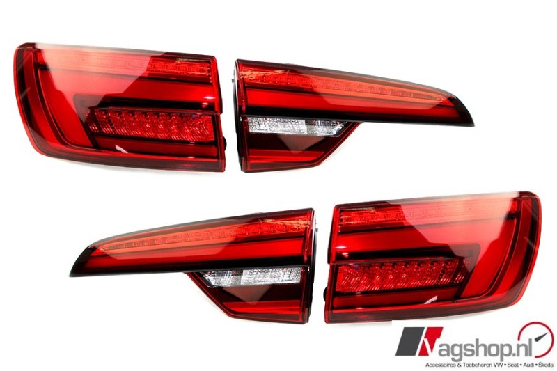 Audi A4 (B9) avant LED achterlicht met dynamisch knipperlicht