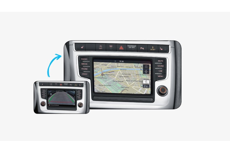 VW Discover Media (MIB MQB) navigatie-systeem met DAB+ inclusief DAB+ antenne