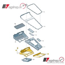 Middenconsole Seat Leon Cupra 5F zwart