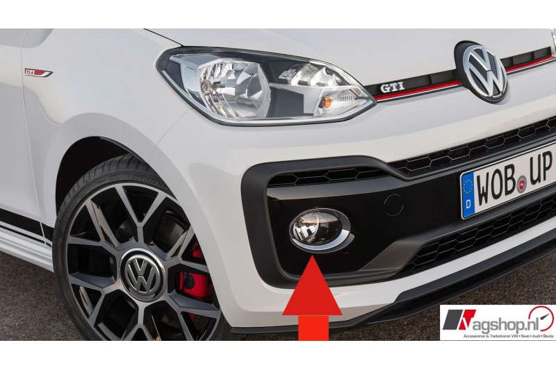 Chromen ringenset t.b.v. VW Up Facelift