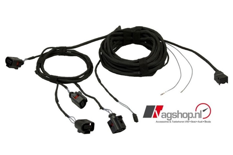 VW Transporter (T5) Kabelset voor PDC sensoren - Achterkant 