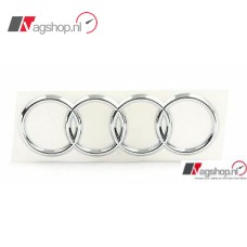 Audi ringen logo achterzijde chroom