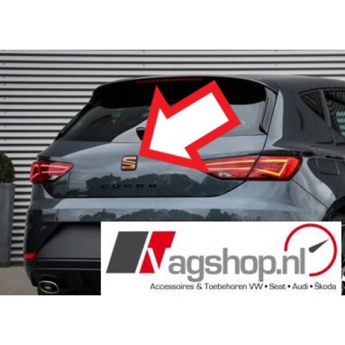 Seat Leon (5F) Cupra  Greep met embleem voor kofferklep - Koper 