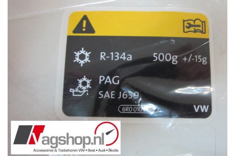 Seat sticker voor airconditioning