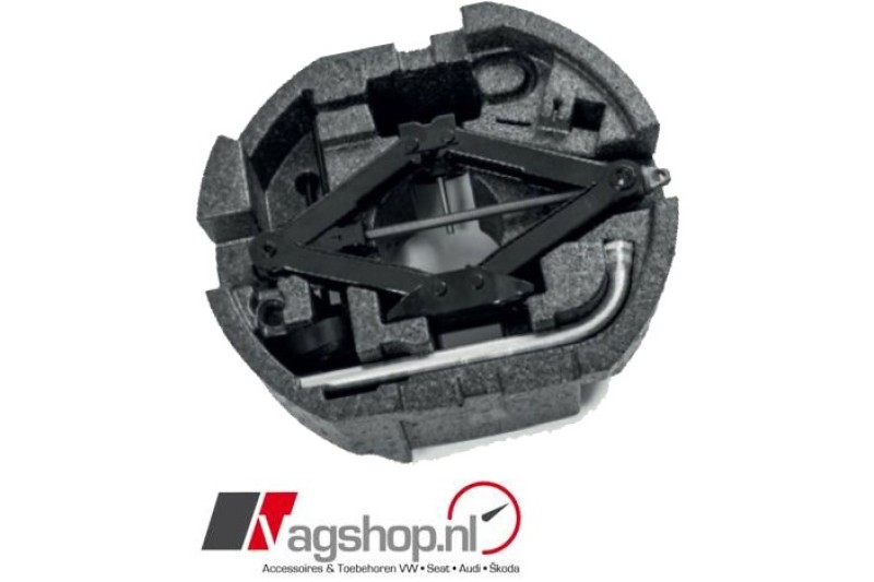 Skoda Superb (3V) Gereedschaptas voor reservewiel 16"