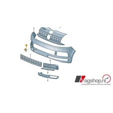 Sleepoogkap voorbumper T6