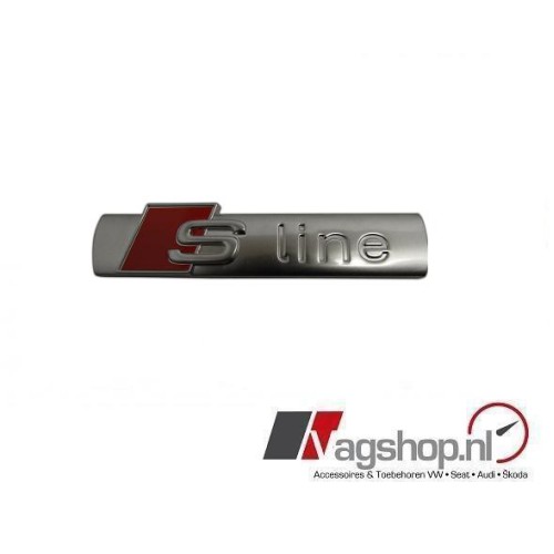 S Line Logo zilver