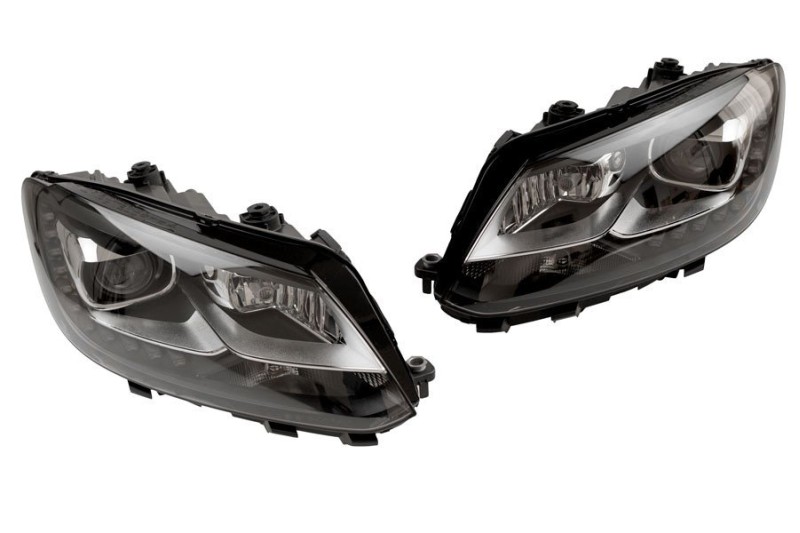 Caddy 2C Bi-Xenon Koplampen LED DRL inclusief Automatische hoogte regeling - COMPLETE SET -
