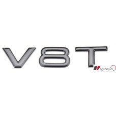 Audi V8T black edition embleem