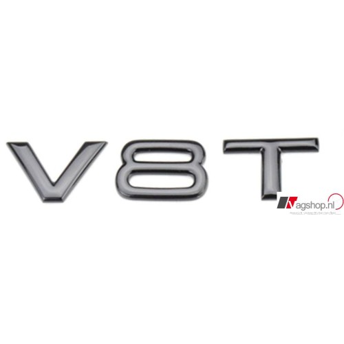 Audi V8T Black Edition embleem