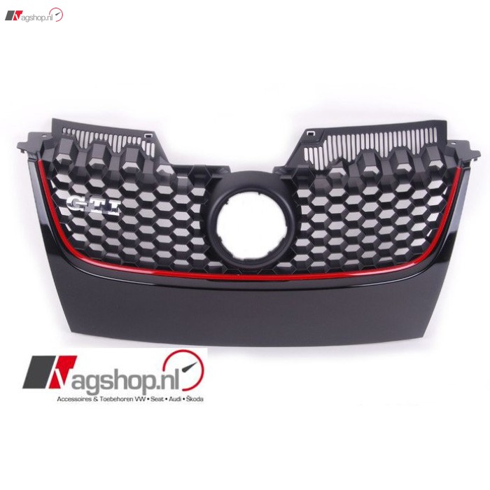 VW Golf 5 GTI Grill zonder kentekenuitsparing
