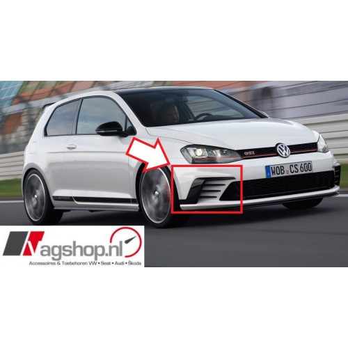 VW Golf 7 (5G) GTI Clubsport bumperroosters links en rechts 