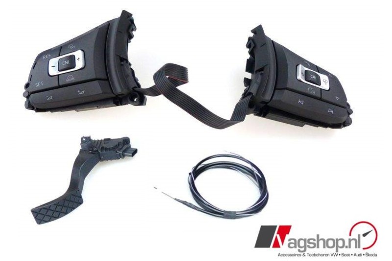 VW Golf 7 GTI/GTD/GTE/R Cruise control set voor Multifunctioneel stuur 