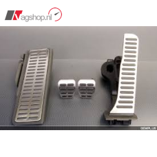 Audi/VW RVS Sport pedalenset met Voetsteun