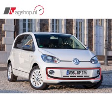 Frontplaat voor VW UP Facelift voor chromen mistlamp ringen