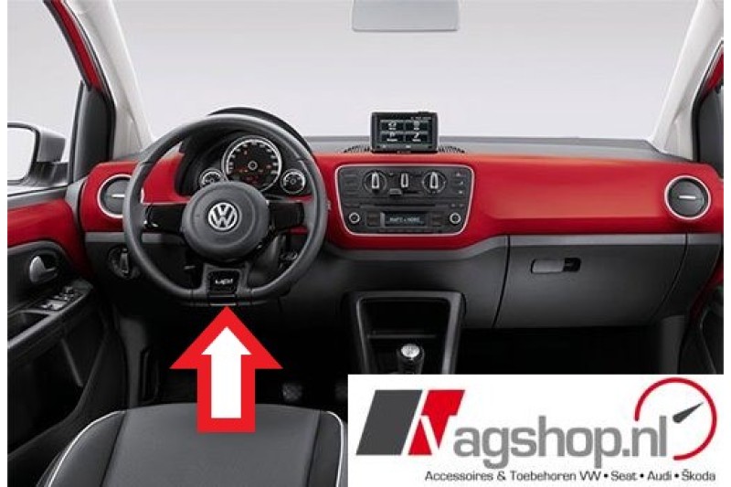 VW UP! stuur embleem onderkant 