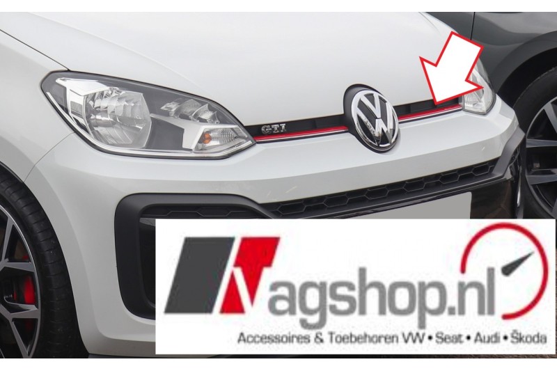 VW Up! GTI Grill Sierlijstset - Tornado Rood 