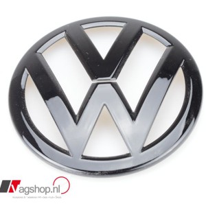 Zwart VW Embleem voor de Grille van de Golf 7/7.5