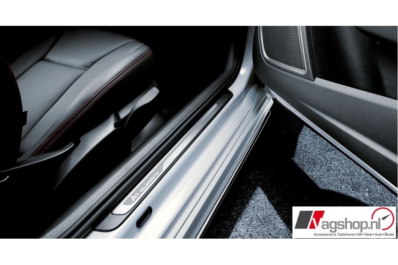 Audi A1 (8X) instaplijsten voor 3 deuren met quattro inscriptie