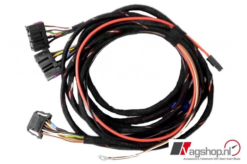 Audi A4 (B6/B7) achterbank stoelverwarming kabelset 