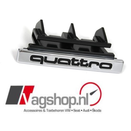 Audi A4 (B8) Quattro grill embleem 