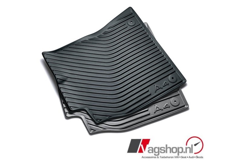 Audi A4 (B8) all weather rubberen mattenset voorzijde
