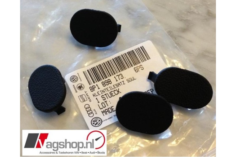 Audi A3 (8P) afdekkapjes voor middenconsole