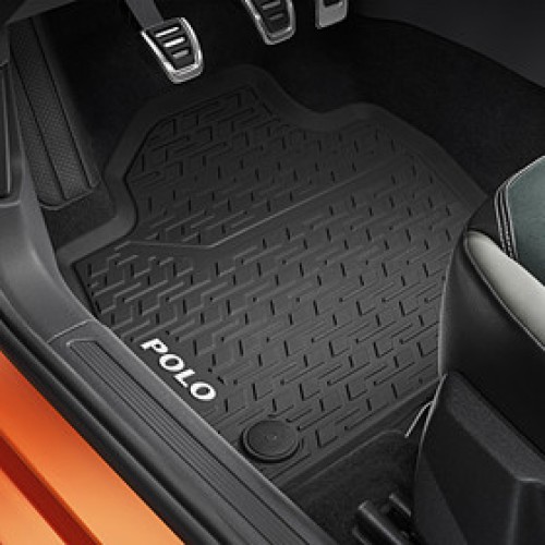 VW Polo 6 All-weather Rubber mattenset voor en achter