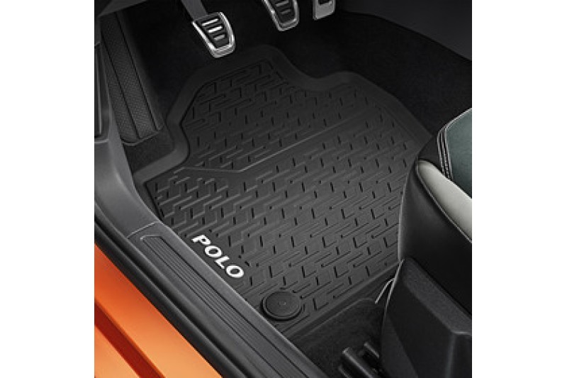 VW Polo 6 All-weather Rubber mattenset voor en achter